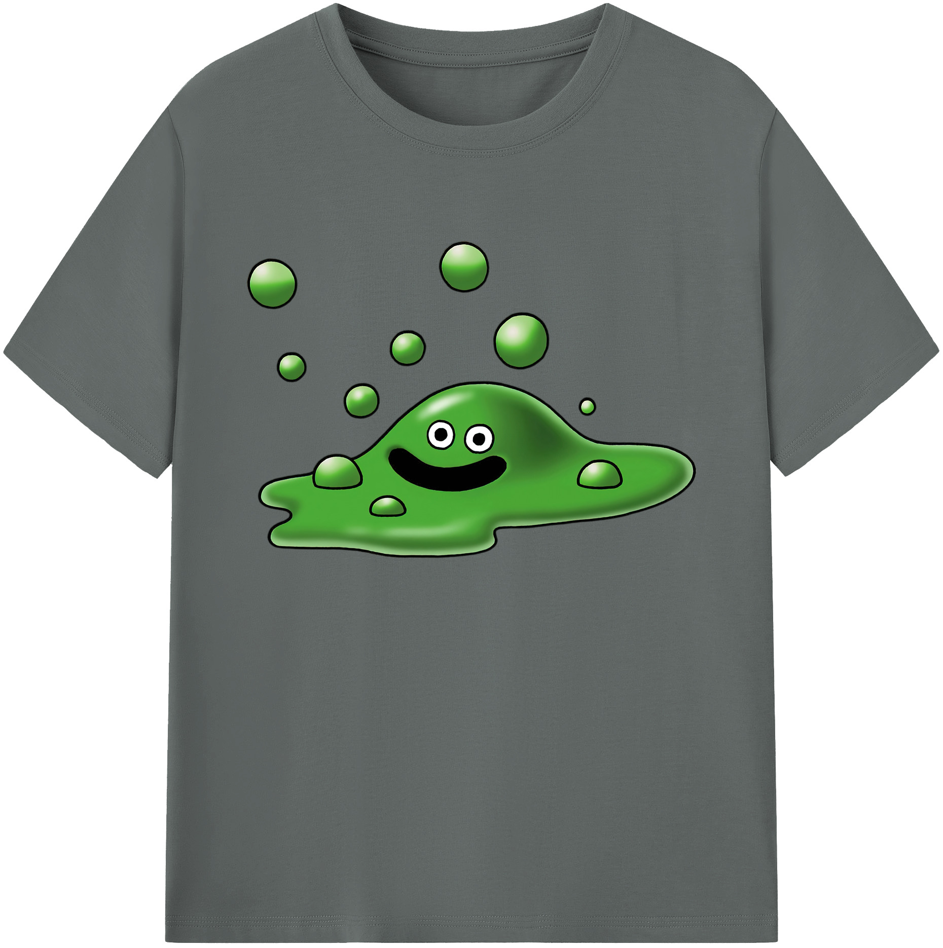 （画像用） ドラゴンクエスト Doragon Kuesuto Dragon Quest 綿100％ メンズ半袖Tシャツ｜肌触りやわらか＆通気性